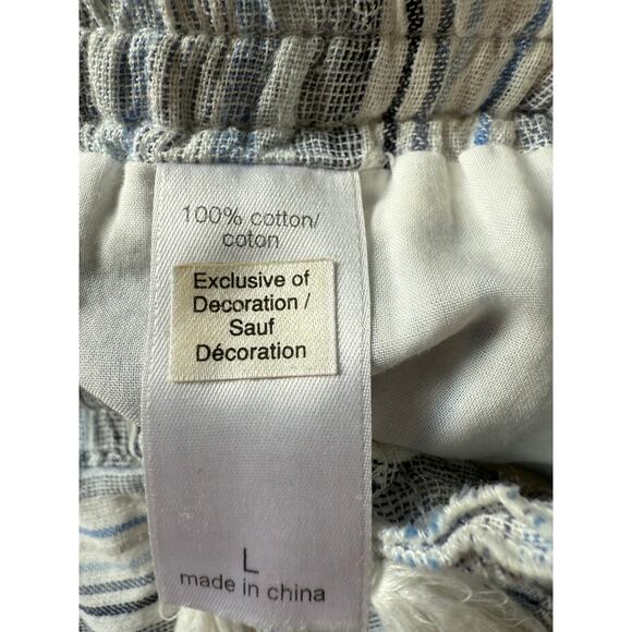 Maurices Cotton Shorts Elastic Waist Size Large - Picture 5 of 6